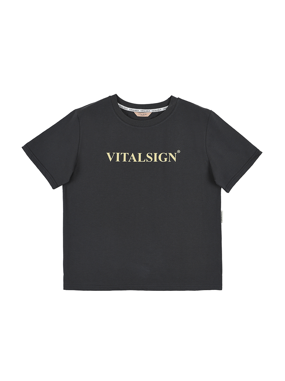 Vitalsign Signature T-shirt (Charcoal)